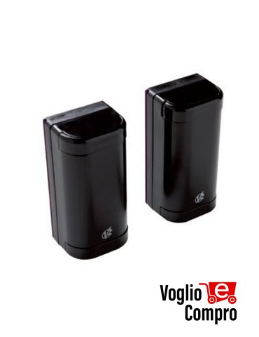 SENSIVA COPPIA DI FOTOCELLULE DA PARETE E DA COLONNA SINCRONIZZATE AUTOALLINEANTI