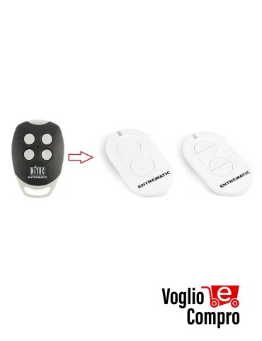 RADIOCOMANDO ORIGINALE DITEC ZEN2W SOSTITUTIVO GOL4 ROLLING CODE 433,92 Mhz
