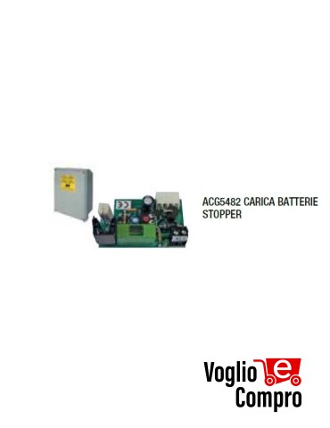CARICA BATTERIA RIB ACG5482 PER BARRIERA CATENA STOPPER