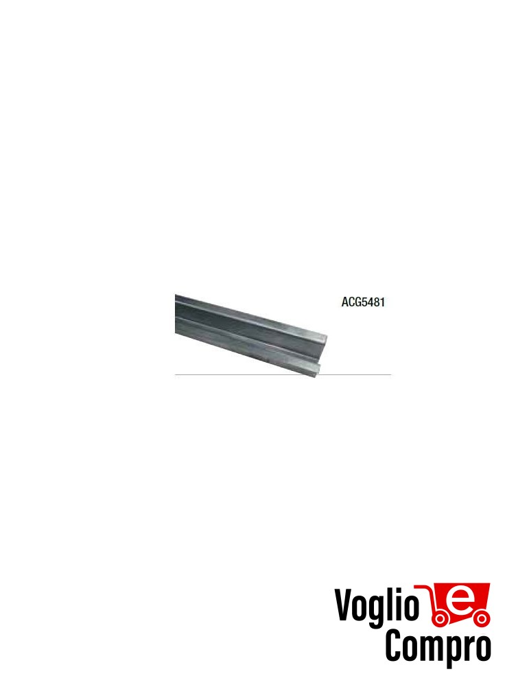 GUIDA CATENA DA INTERRARE RIB ACG5481 PER BARRIERA A CATENA STOPPER 2 Mt