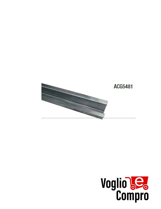 GUIDA CATENA DA INTERRARE RIB ACG5481 PER BARRIERA A CATENA STOPPER 2 Mt