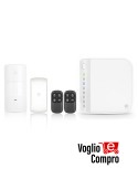 KIT SISTEMA DI ALLARME WIRELESS PSTN CHUANGO CG A8 FUNZIONI COMANDO DA SMARTPHONE VIA RADIO SENZA FILI