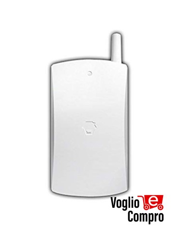 RILEVATORE VIBRAZIONE WIRELESS SISTEMA ALLARME CHUANGO WD 80 PORTE FINESTRE CASSAFORTI ANTIFURTO VIA RADIO SENZA FILI