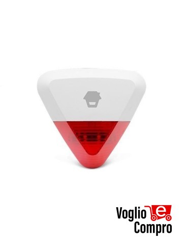 SIRENA PER ESTERNO WIRELESS SISTEMA ALLARME CHUANGO WS 280 ALLARME ANTIFURTO SENZA FILI VIA RADIO