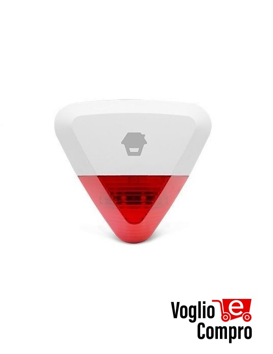 SIRENA PER ESTERNO WIRELESS SISTEMA ALLARME CHUANGO WS 280 ALLARME ANTIFURTO SENZA FILI VIA RADIO