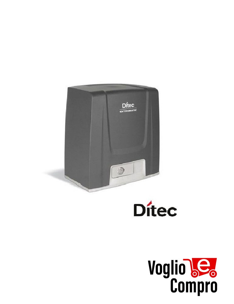 MOTORIDUTTORE 24V DITEC ION4 PER CANCELLO SCORREVOLE FINO A 400 KG INTENSIVO