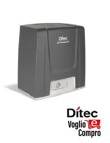 MOTORIDUTTORE 24V DITEC ION6 PER CANCELLO SCORREVOLE FINO A 600 KG INTENSIVO