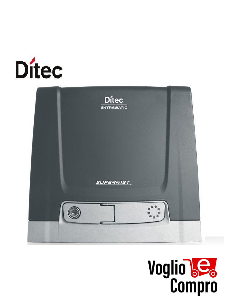 MOTORIDUTTORE NEOS 24V DITEC NES1000EHP PER CANCELLO SCORREVOLE FINO A 1000 KG