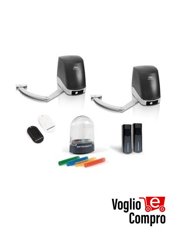 KIT DITEC DOITFCL 24V COMPLETO PER CANCELLO ANTA A BATTENTE FINO A 2,3 Mt