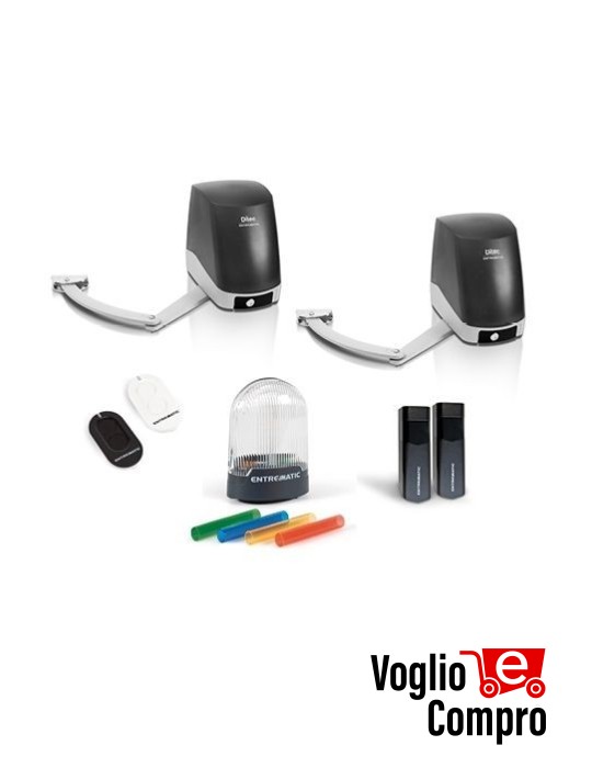 KIT DITEC DOITFCL 24V COMPLETO PER CANCELLO ANTA A BATTENTE FINO A 2,3 Mt