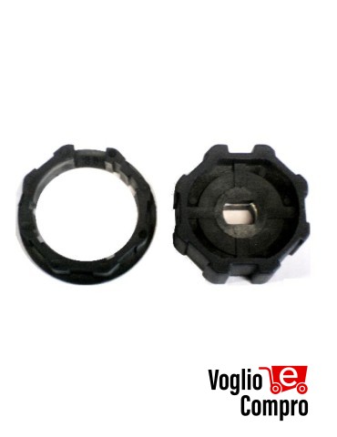 ADATTATORE PER RULLO D 60mm TONDO PER MOTORI TEKNOS T45