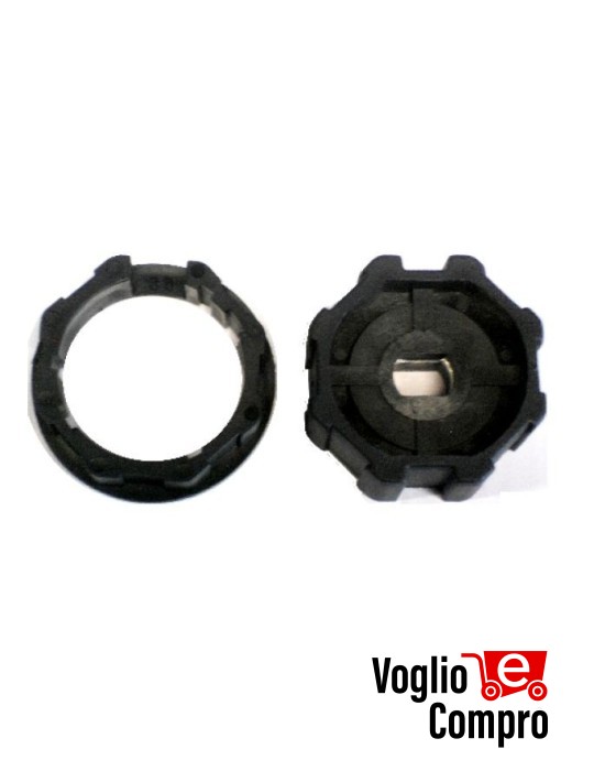 ADATTATORE PER RULLO D 60mm TONDO PER MOTORI TEKNOS T45