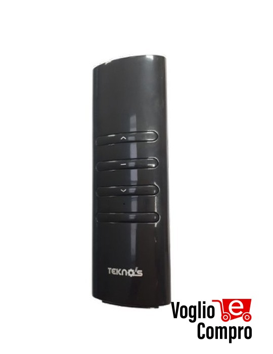 TELECOMANDO RADIOCOMANDO TEKNOS TELLY1B 433,92Mhz PER TUTTI I RICEVITORI TEKNO'S