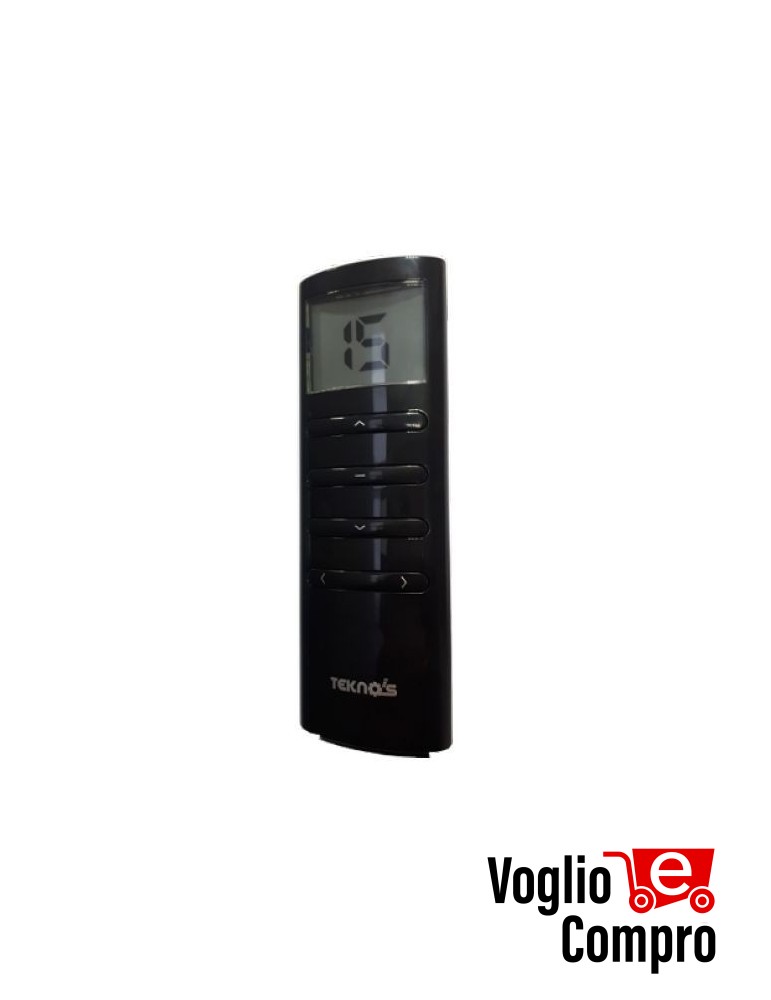 TELECOMANDO RADIOCOMANDO TEKNOS TELLY15B 433,92Mhz PER TUTTI I RICEVITORI TEKNO'S