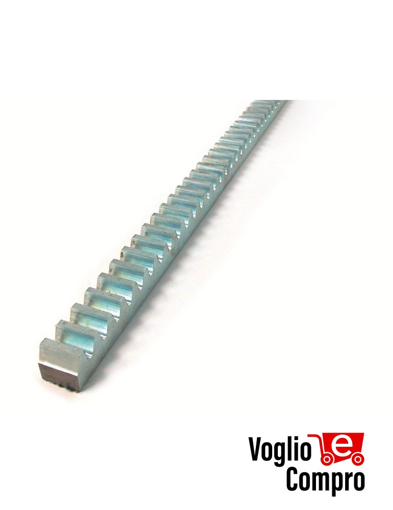 CREMAGLIERA IN ACCIAIO ZINGATO DITEC CROSSCR6 MODULO 6 PER MOTORE CROSS 30E BARRA 1 METRO