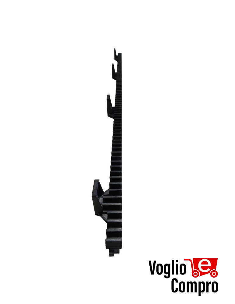 CREMAGLIERA IN NYLON DITEC CR4N4 BARRA 1 METRO PER CANCELLI DI PESO MAX 500 Kg