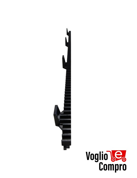 CREMAGLIERA IN NYLON DITEC CR4N4 BARRA 1 METRO PER CANCELLI DI PESO MAX 500 Kg