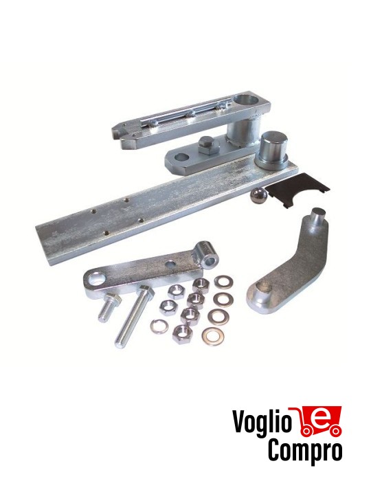 Gruppo leverismi apertura 110°, DITEC CUBIC6L sblocco azionabile da ambo i lati (con leva CUBIC6SBL o chiave CUBIC6SBD)