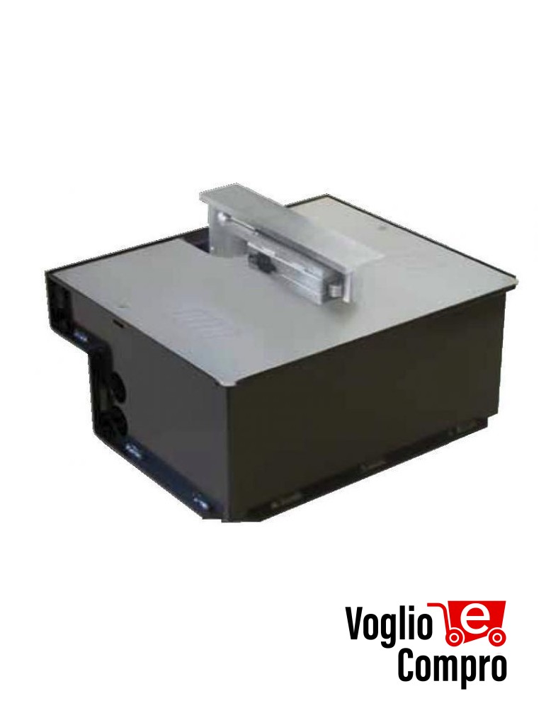 CASSA DI FONDAZIONE INOX RIB PER MOTORE DUKE 110° INTERRATO CANCELLI A BATTENTE