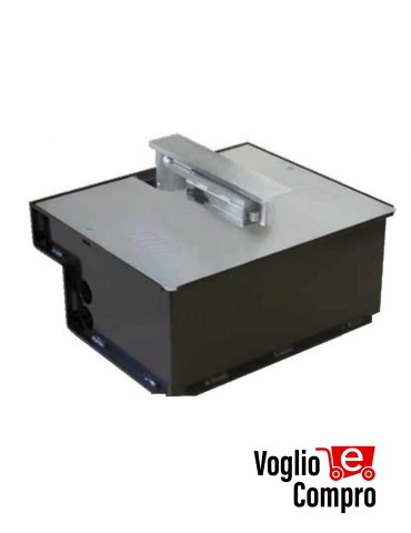 CASSA DI FONDAZIONE INOX RIB PER MOTORE DUKE 180° INTERRATO CANCELLI A BATTENTE