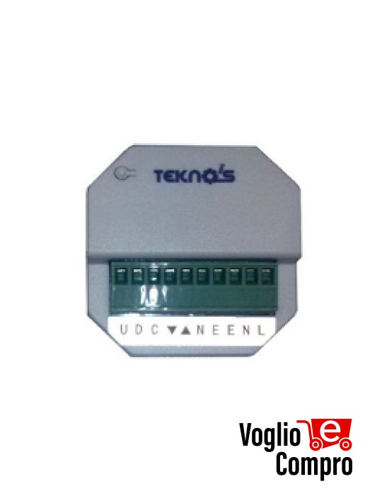 CENTRALE COMANDO RADIO A PULSANTE TEKNOS TC0 PER ACCENSIONE LUCI