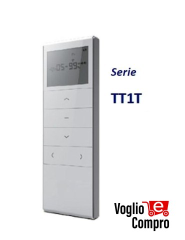 TELECOMANDO RADIOCOMANDO TEKNOS TT1T 433,92Mhz PER TUTTI I RICEVITORI TEKNO'S