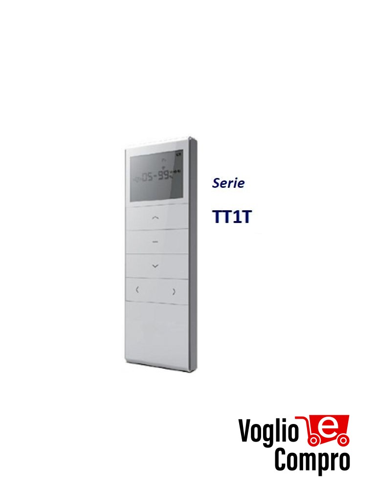 TELECOMANDO RADIOCOMANDO TEKNOS TT1T 433,92Mhz PER TUTTI I RICEVITORI TEKNO'S