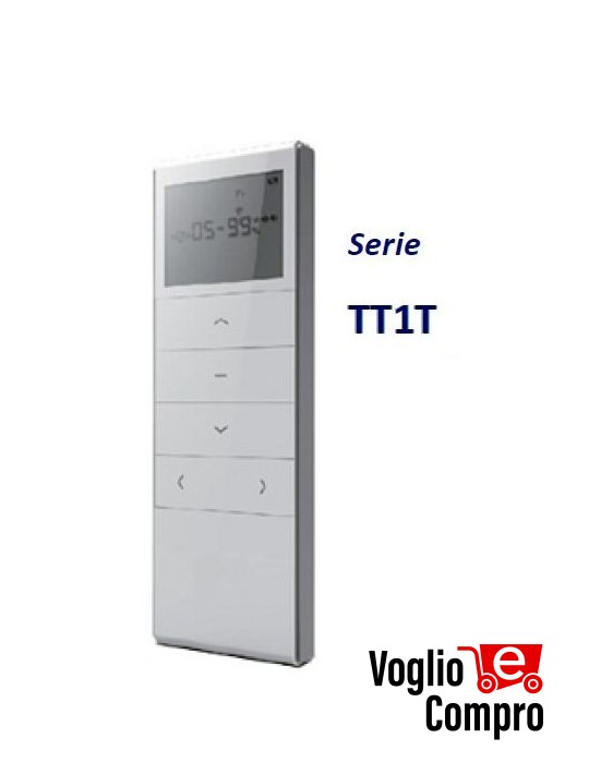 TELECOMANDO RADIOCOMANDO TEKNOS TT1T 433,92Mhz PER TUTTI I RICEVITORI TEKNO'S