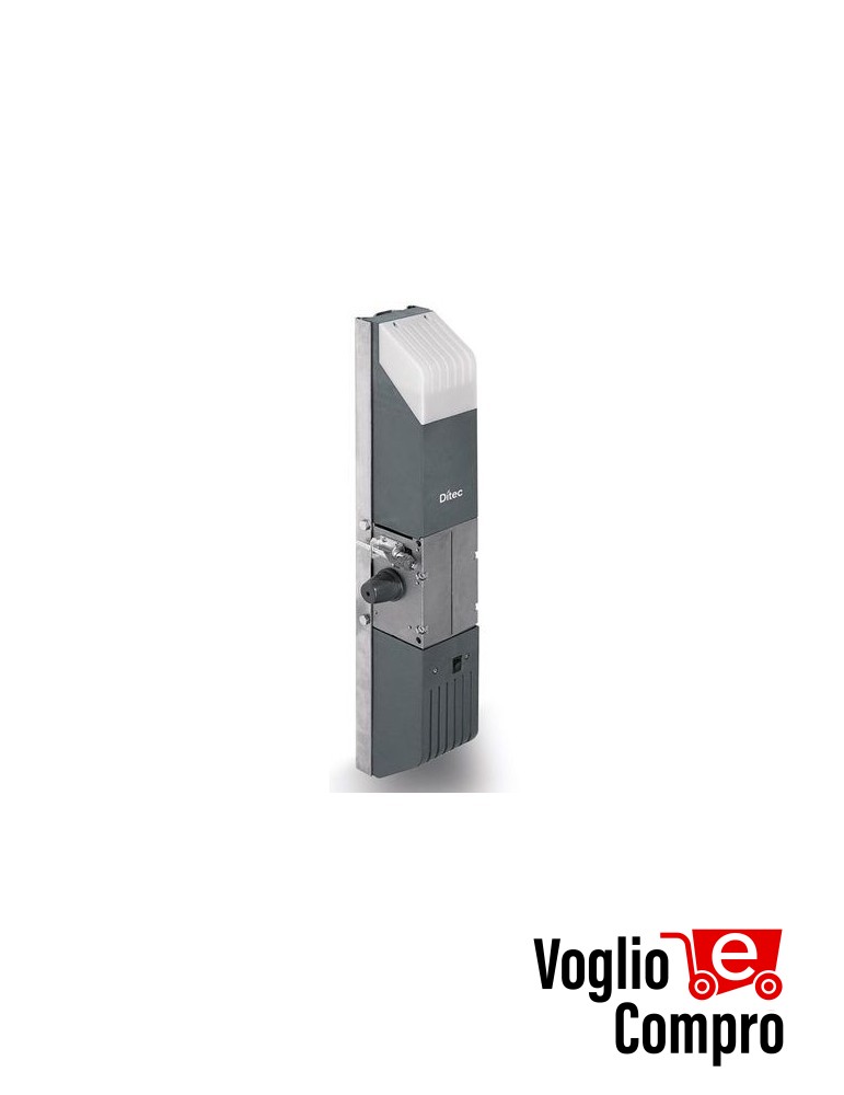 MOTORIDUTTORE SLAVE 24V DITEC BOX3H PER PORTE BASCULANTI A CONTRAPPESI FINO A 12M²