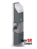 MOTORIDUTTORE SLAVE 24V DITEC BOX3H PER PORTE BASCULANTI A CONTRAPPESI FINO A 12M²