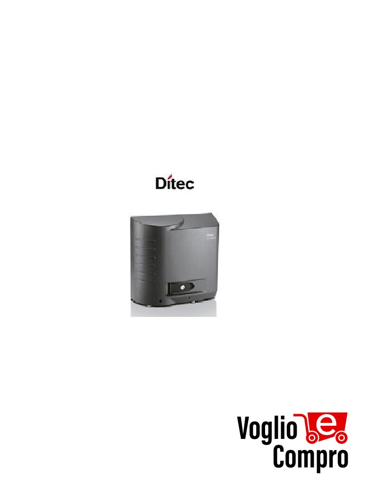 MOTORIDUTTORE 230V DITEC CROSS18EP PER CANCELLO SCORREVOLE 1800KG FINECORSA ROTATIVO