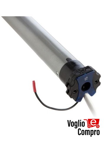 MOTORE TUBOLARE D 35mm 6Nm V2 VEO RFE6 TRONIX FINECORSA ELETTRONICO E RICEVITORE RADIO