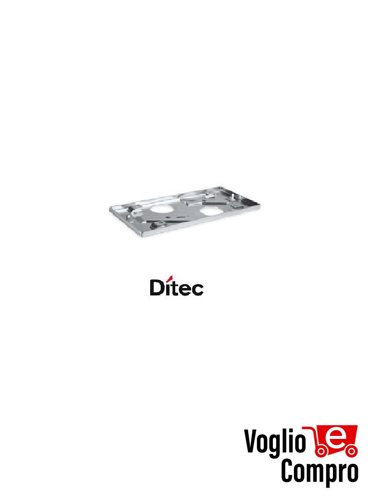 PIASTRA BASE IN ACCIAIO DITEC NES100PSU PER MOTORI NEOS