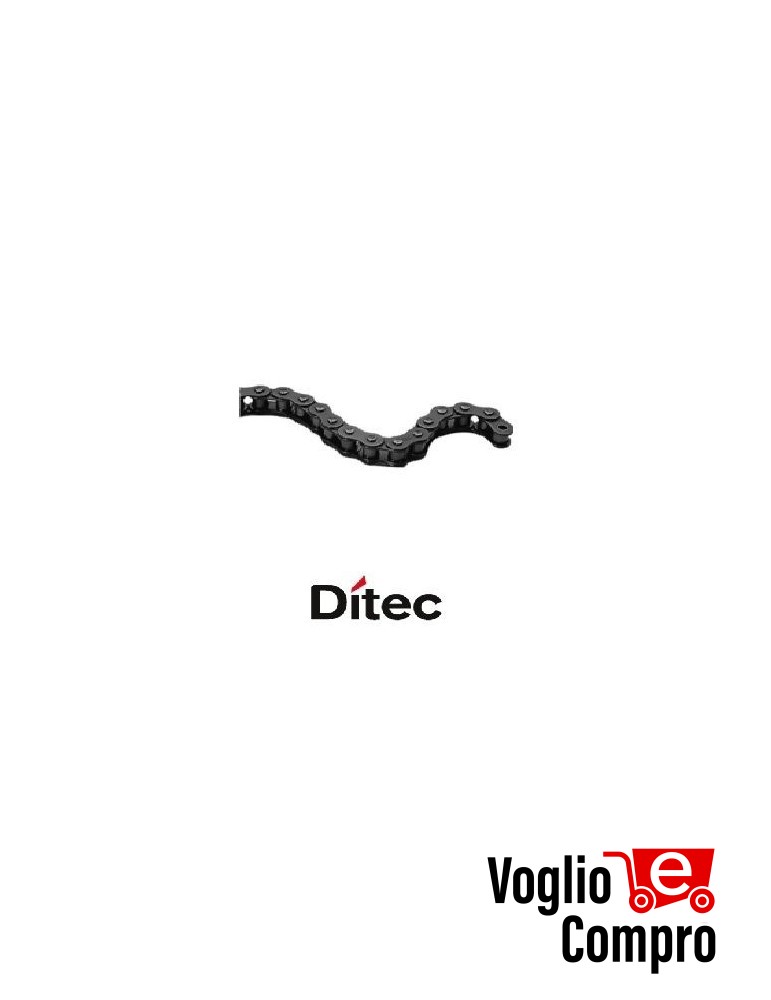 CATENA DITEC CAT1 DA 1/2''x5/16'' 5 SPEZZONI 5Mt PER MOTORE NEOS  DOD14