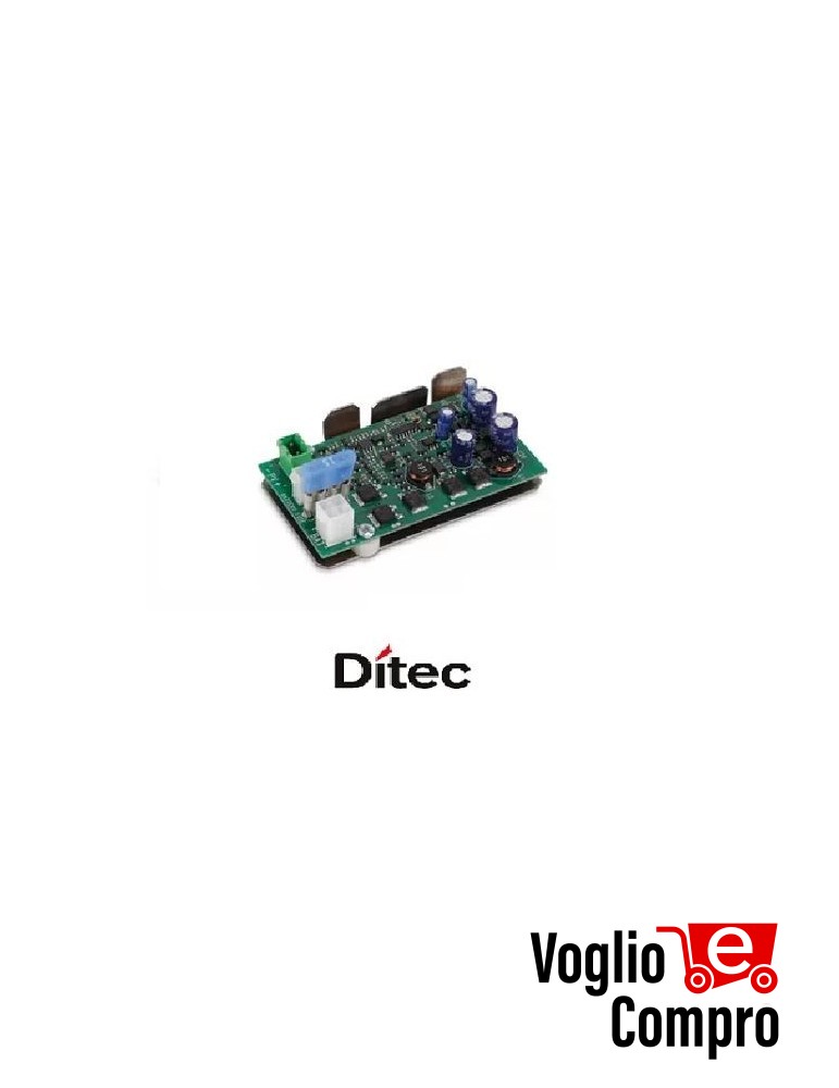 SCHEDA GESTIONE RICARICA BATTERIE DA RETE ELETTRICA O FOTOVOLTAICO DITEC SBU PER E MOTORI NEOS
