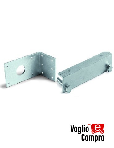 PIASTRA PER FISSAGGIO LATERALE DITEC ARCPL PER MOTORE ARC A CANCELLO A BATTENTE