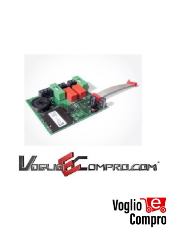 SCHEDA AUSILIARIA PER ACCESSORI DITEC TOP905AC ATTUATORI TRAINO TOP PORTE SEZIONALI