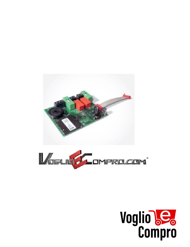 SCHEDA AUSILIARIA PER ACCESSORI DITEC TOP905AC ATTUATORI TRAINO TOP PORTE SEZIONALI