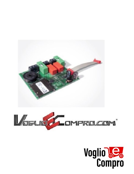 SCHEDA AUSILIARIA PER ACCESSORI DITEC TOP905AC ATTUATORI TRAINO TOP PORTE SEZIONALI