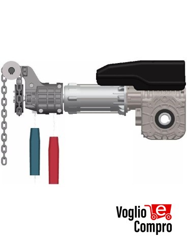 DITEC NRG140TXE PORTE SEZIONALI INDUSTRIALI BILANCIATI TRIFASE MANUALE CATENA 140Nm