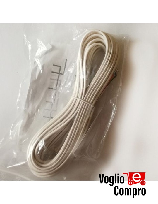CAVO 10 Mt PRECABLATO RJ 11 GESTIONE CONTATTO NO DITEC TOP905CAB4 PER ATTUATORE TRAINO TOP