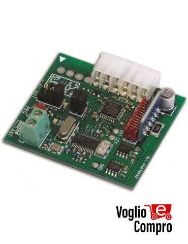 RICEVENTE MONOCANALE DITEC NRGZENX1 A INNESTO SU CENTRALE EL400 EL500E PER ATTUATORE NRG