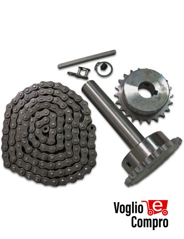 KIT TRASMISSIONE A CATENA 1,6M RAPPORTO RIDUZIONE 1:1,5 DITEC NRGCTR15 PER ATTUATORE TRIFASE NRG