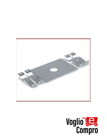 PIASTRA DI BASE CON ZANCHE DITEC QIKZ PER BARRIERA QIK