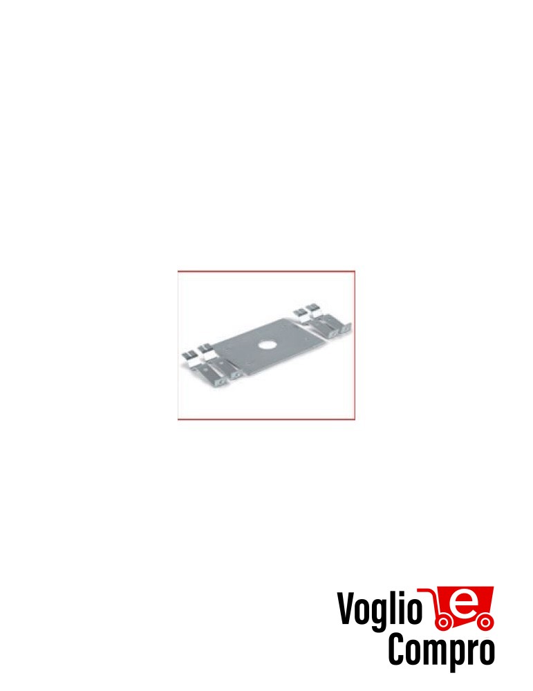 PIASTRA DI BASE CON ZANCHE DITEC QIKZ PER BARRIERA QIK