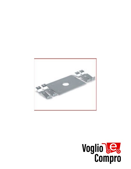 PIASTRA DI BASE CON ZANCHE DITEC QIKZ PER BARRIERA QIK