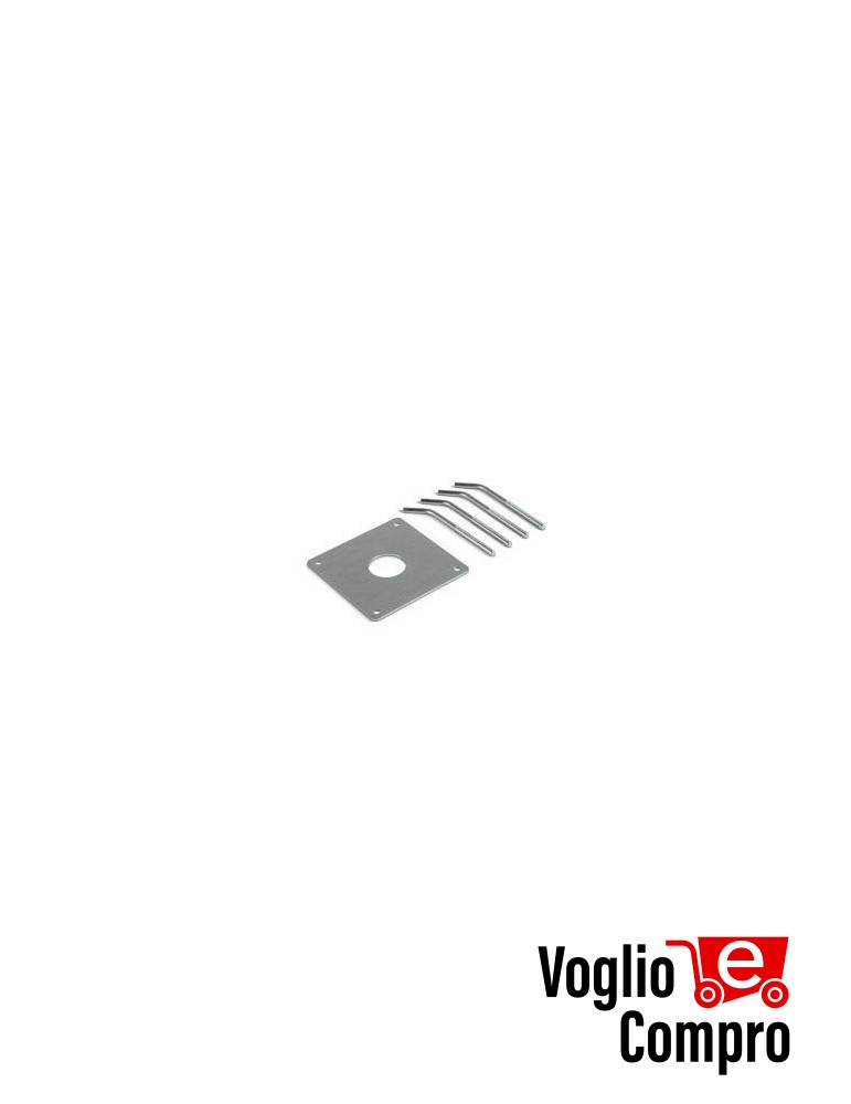 ZANCHE DI FISSAGGIO DITEC QIKAFZ PER APPOGGIO FISSO QIKAF PER BARRIERE QIK