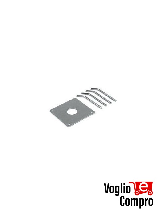 ZANCHE DI FISSAGGIO DITEC QIKAFZ PER APPOGGIO FISSO QIKAF PER BARRIERE QIK