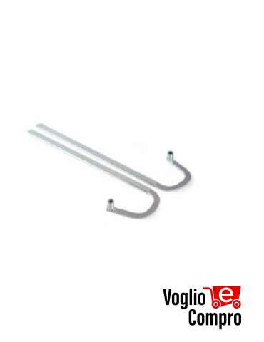 COPPIA BRACCI CURVI DITEC BOXB2C PER MOTORE BOX PER PORTE BASCULANTI