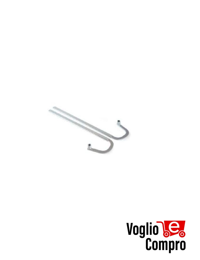 COPPIA BRACCI CURVI DITEC BOXB2C PER MOTORE BOX PER PORTE BASCULANTI